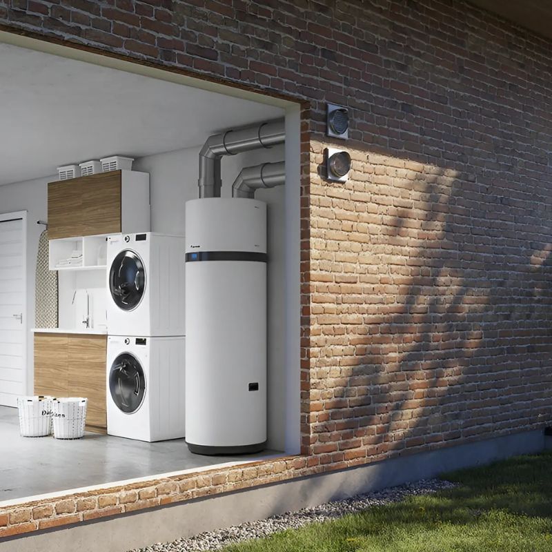 Bomba de calor ACS Daikin EKHLE260CV3 260 litros monobloc