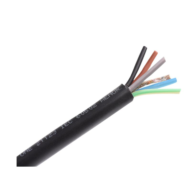 Manguera cable H07RV-K Negra 5x1,5 mm² – Metro Adicional