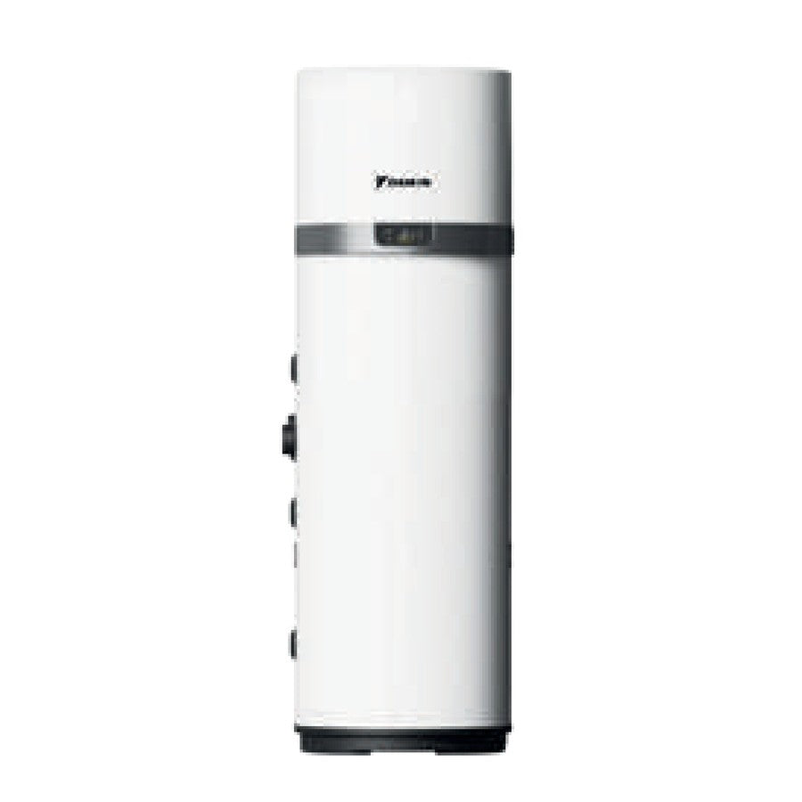 Bomba de calor ACS con serpentín solar Daikin EKHHE260PDV3 R290 de 260 litros – aerotermia para agua caliente con instalación en Ibiza