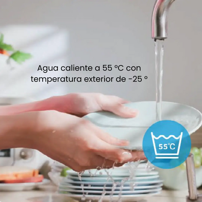 Bomba de calor aerotermia MUNDOCLIMA MUAMR-10-H14 R290 | 10 kW