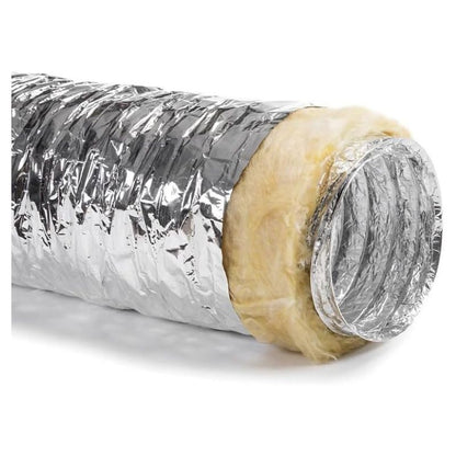 Instalación tubo flexible aislado ventilación