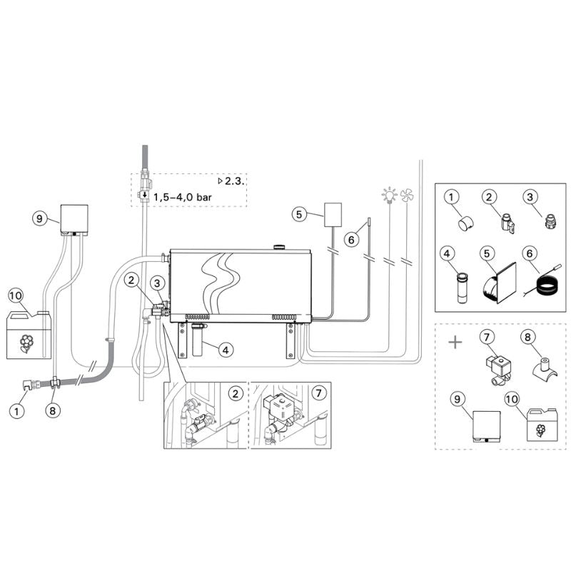 Generador de vapor Harvia HGX