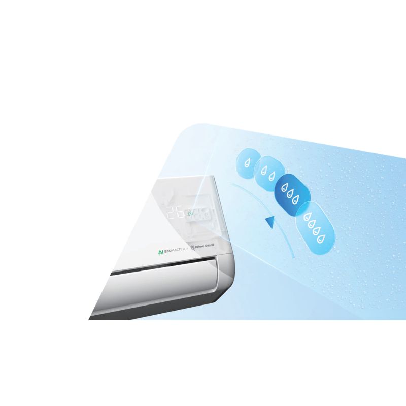 Midea Solunar control de humedad