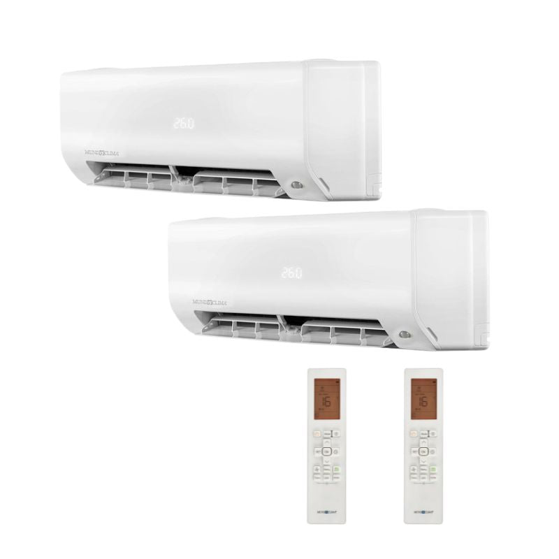 Aire acondicionado multisplit 2x1 Mundoclima MUEX-14-H11.2 (09+09 H14X)