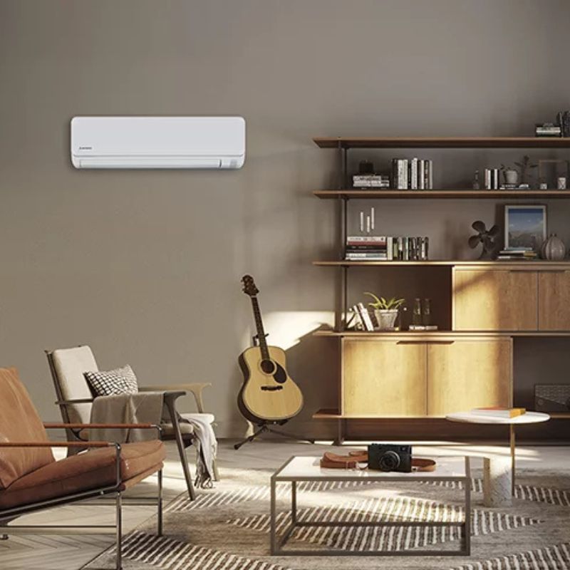 Aire acondicionado split pared 1x1 Inverter bomba de calor Mitsubishi SRK71ZTL-W con WiFi