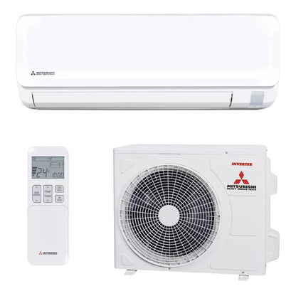 Aire acondicionado split pared 1x1 Inverter bomba de calor Mitsubishi SRK71ZTL-W con WiFi