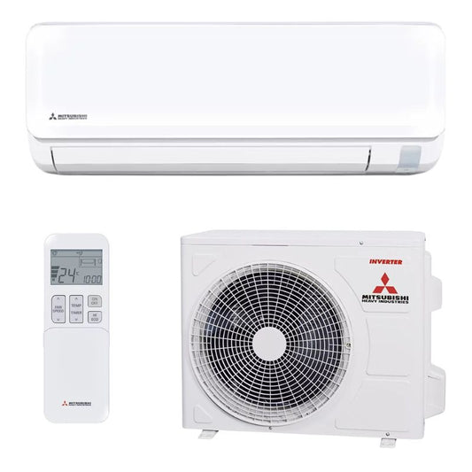 Aire acondicionado split pared 1x1 Inverter bomba de calor Mitsubishi SRK71ZTL-W con WiFi